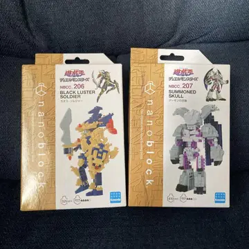 나노블록 유희왕 카오스 솔저 데몬의 소환 2체 세트 미개봉