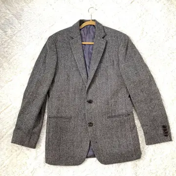 랄프 로렌 헤링본 테일러드 자켓 싸개 버튼