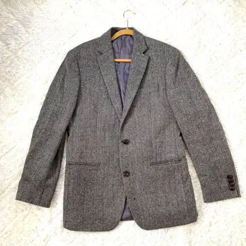 랄프 로렌 헤링본 테일러드 자켓 싸개 버튼