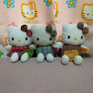 산리오 헬로키티 봉제 인형 레트로
