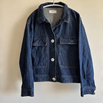 BEAMS 다크 블루 데님 자켓