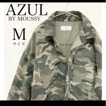 AZUL 아줄바이마우지 미니 카모플라주 자켓 남성용 M