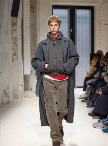 PIGMENT DYED FINX CORDUROY WIDE 5P PANTS