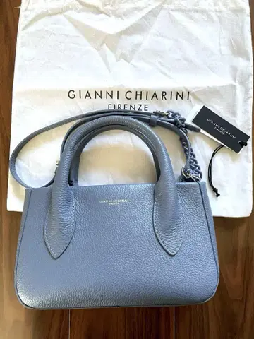 GIANNI CHIARINI 블루 숄더백 핸드백