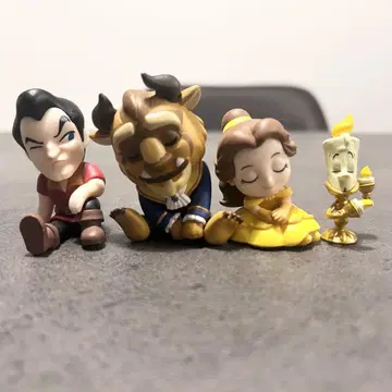 어깨 쿵 Fig. 미녀와 야수 4체 세트