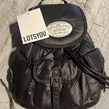 lotsyou 백팩 블랙 새상품
