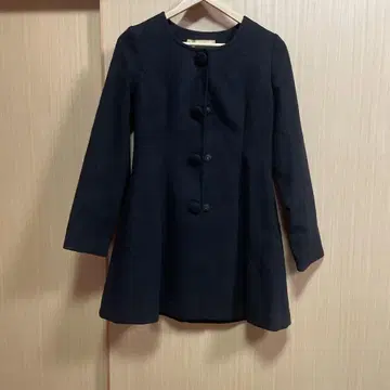 CECI McBEE 블랙 롱 코트