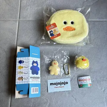mojojojo 피규어 페이스 마스코트 파우치 병아리 3