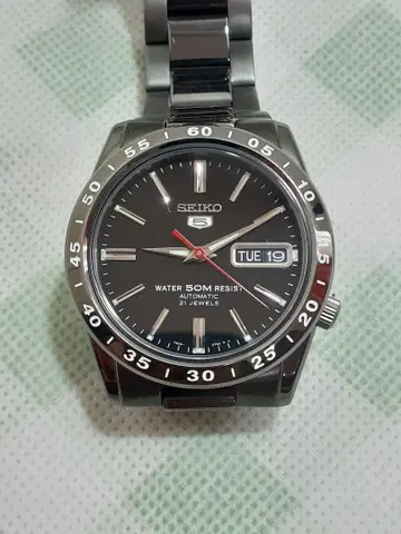 SEIKO 자동 와인딩 시계 50m 방수