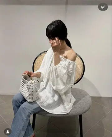 deuxiemeclasse 블라우스 화이트