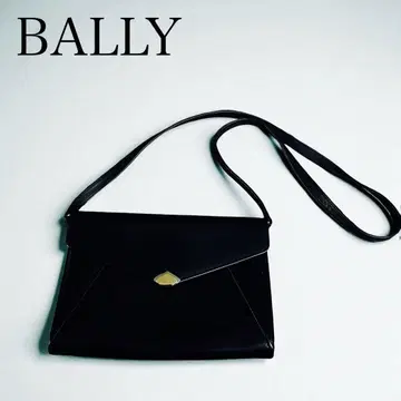 [새상품급] BALLY 발리 가죽 핸드백 숄더 포함 블랙