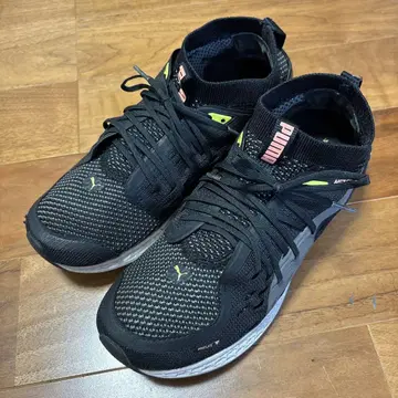 PUMA NET FIT 블랙 경량 스니커즈 26.5 새상품급