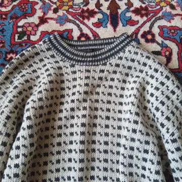 구제 의류 vintage DEVOLD 바즈 아이 니트