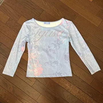 igusa 193 Frost 3/4 슬리브 탑