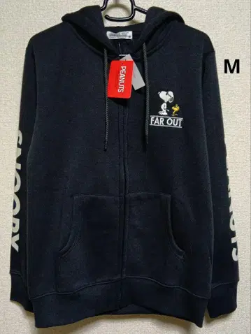 SNOOPY JOE COOL 긴팔 후드티 M 네이비 네이비 컬러
