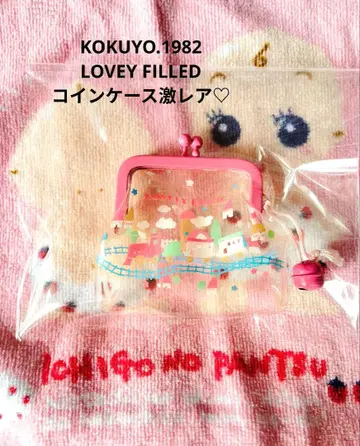쇼와 레트로 LOVEY FILLED 가마구치 코인 케이스 [ 초레어 ]