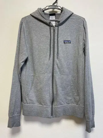 patagonia 그레이 집업 후드티 M