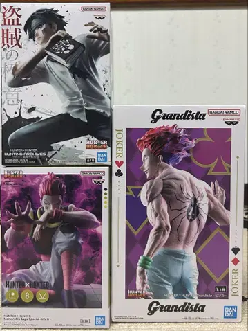 HUNTER x HUNTER 피규어 3체 세트 클로로 히소카