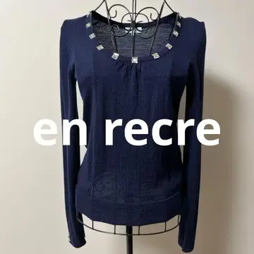 [ 새상품급 ] en recre 앙레클레 니트 스웨터