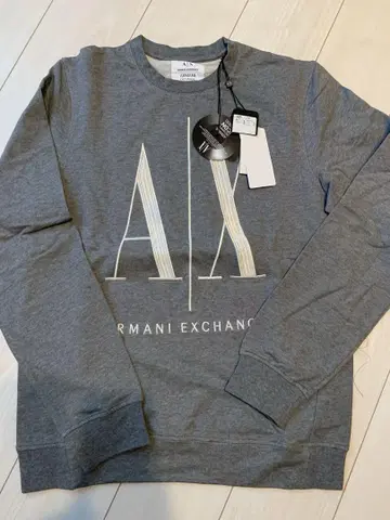 Armani Exchange 그레이 스웨트 셔츠 L 사이즈