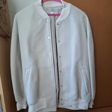 ITEMS URBAN RESEARCH 화이트 점퍼 블루종