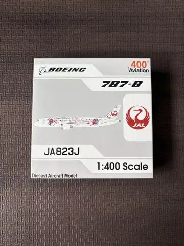 Boeing 787-8 JAL JA823J 미야쿠미야쿠 제트 1:400