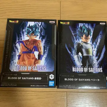 드래곤볼 초 BLOOD OF SAIYANS 2체 세트 손오공, 베지터