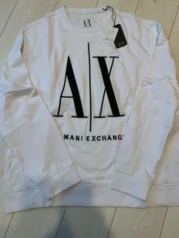 Armani Exchange 화이트 트레이닝복 XL