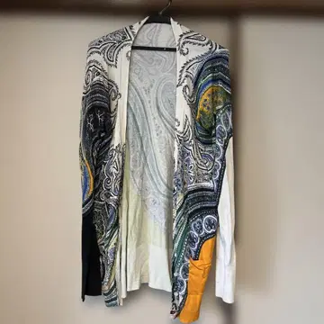 ETRO 페이즐리 무늬 가디건 42
