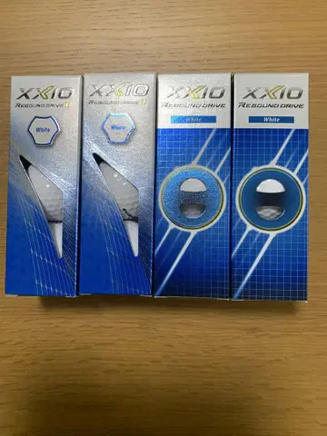 XXIO 리바운드 드라이브 화이트 볼 3피스 세트