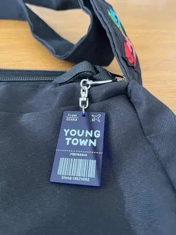 YOUNG TOWN 얀탄 숄더백 파랑 A! group 마사카도