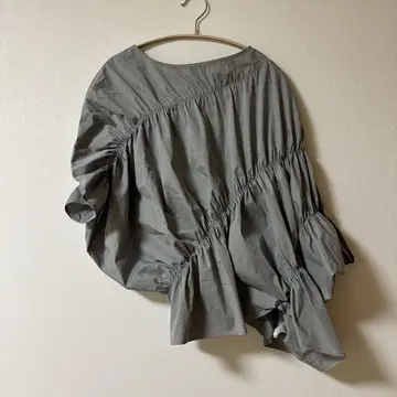 Ameri VINTAGE 비대칭 블라우스