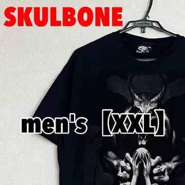 A338 [ SKULBONE ] 반팔 프린트T셔츠 [ XXL ]