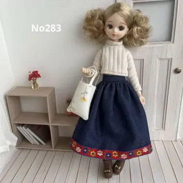 리카짱 의류 따뜻한 코디 3종 세트 No.283