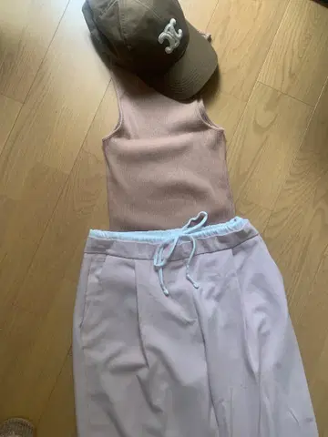 ZARA 이번 시즌 신상 드로우 스트링 이지 와이드 팬츠 S