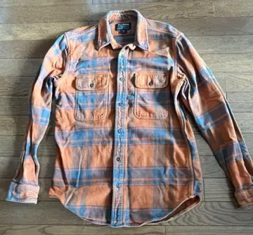 FILSON 두꺼운 원단 알래스카 가이드 셔츠 워크 체크 셔츠 S