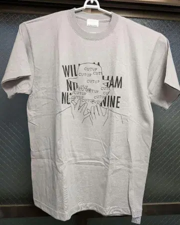 NUMBER (N)INE WILLIAM BURROUGHS 그레이 T셔츠