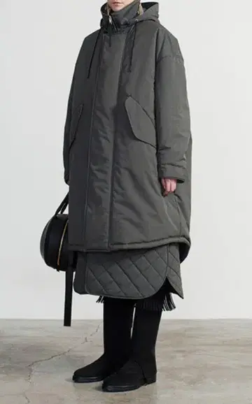 The Reracs 38 패디드 모즈 코트