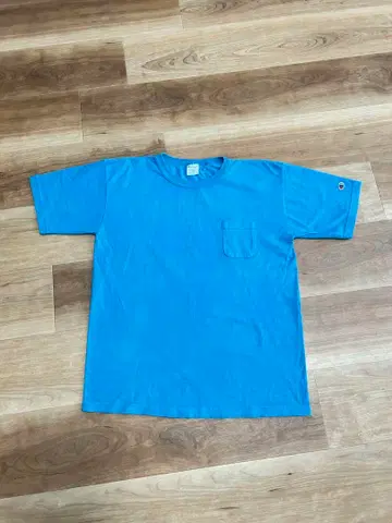 Champion T1011 헤비웨이트 T셔츠 L(블루그린)