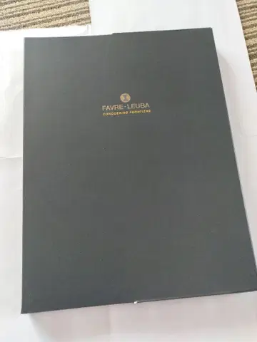 파브르 루버 손목시계 카탈로그 세트. 레어.