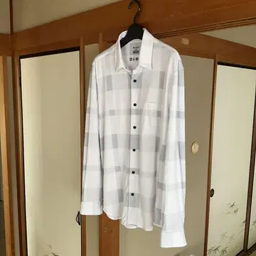 BLACK LABEL BLACK lab. 체크 무늬 긴팔 셔츠