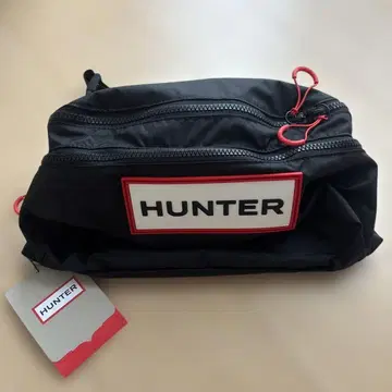 HUNTER 바디백 블랙 2way