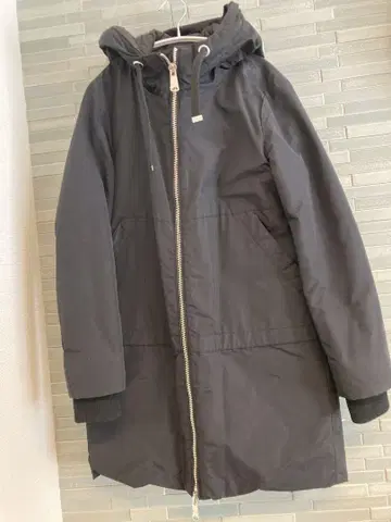 ZARA BASIC 코트 아우터 블랙 블랙 여성용 S 사이즈