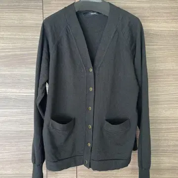 [ FRAMeWORK ] 울 V넥 가디건 블랙
