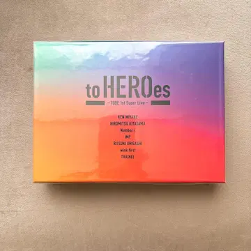 to HEROes - TOBE 1st Super Live
