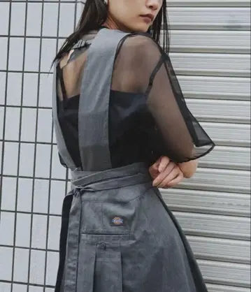 styling/ Dickies 별주 디키즈 서스펜더 원피스