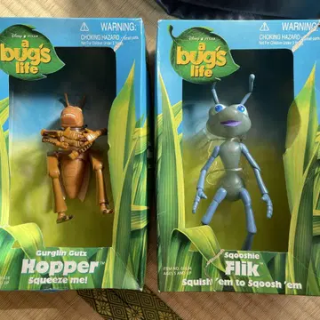 벅스 라이프 피규어 Hopper Flik 세트