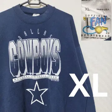 댈러스 카우보이즈 맨투맨 90s 빈티지 구제 의류 XL