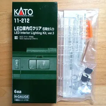 KATO 11-212 LED 실내등 클리어 6량분 ver.3