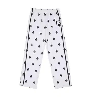 BADEE 13adee Lowrise Track Pants White